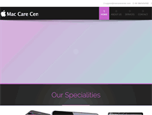 Tablet Screenshot of maccarecenter.com